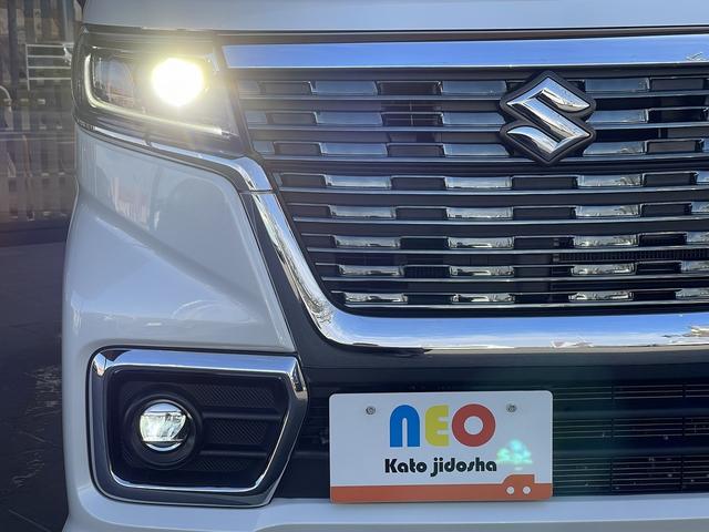 スペーシアカスタム ハイブリッドGS ワンオーナー LEDヘッドライト シートヒーター ETC アイドリングストップ 衝突軽減ブレーキ CD DVD フルセグTV SDナビ Bluetooth バックカメラ ステリモ 電動スライドドア(47枚目)