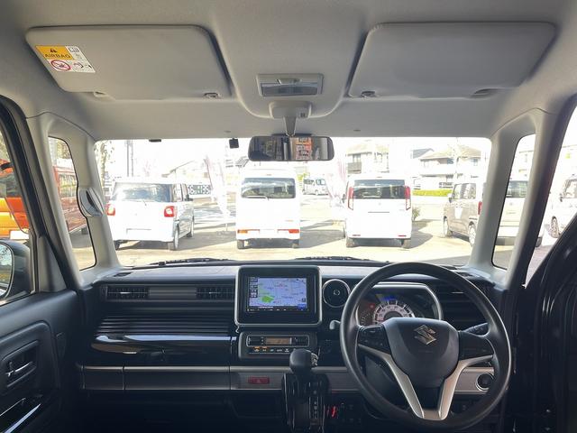 スペーシアカスタム ハイブリッドGS LEDヘッドライト シートヒーター ETC アイドリングストップ 衝突軽減ブレーキ CD ワンセグTV メモリーナビ Bluetooth 左側電動両側スライドドア 禁煙(21枚目)