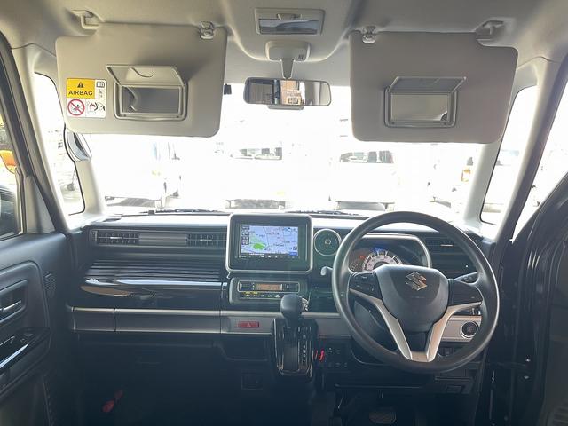 スペーシアカスタム ハイブリッドGS LEDヘッドライト シートヒーター ETC アイドリングストップ 衝突軽減ブレーキ CD ワンセグTV メモリーナビ Bluetooth 左側電動両側スライドドア 禁煙(22枚目)