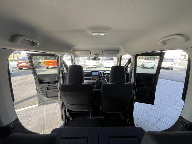 スペーシアカスタム ハイブリッドGS LEDヘッドライト シートヒーター ETC アイドリングストップ 衝突軽減ブレーキ CD ワンセグTV メモリーナビ Bluetooth 左側電動両側スライドドア 禁煙(29枚目)