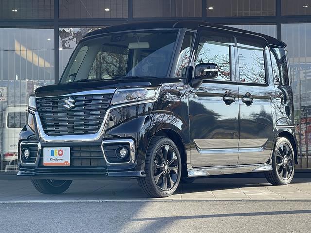 スペーシアカスタム ハイブリッドGS LEDヘッドライト シートヒーター ETC アイドリングストップ 衝突軽減ブレーキ CD ワンセグTV メモリーナビ Bluetooth 左側電動両側スライドドア 禁煙(37枚目)