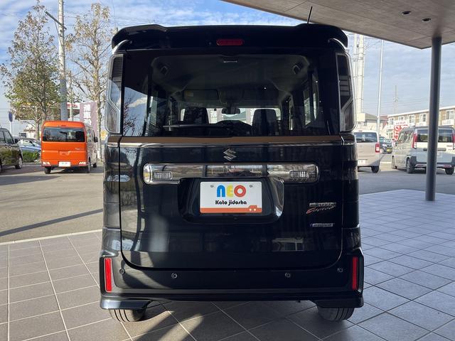 スペーシアカスタム ハイブリッドGS LEDヘッドライト シートヒーター ETC アイドリングストップ 衝突軽減ブレーキ CD ワンセグTV メモリーナビ Bluetooth 左側電動両側スライドドア 禁煙(41枚目)