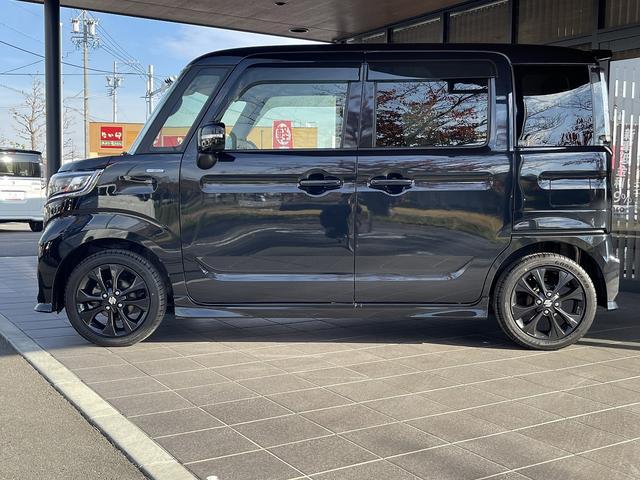 スペーシアカスタム ハイブリッドGS LEDヘッドライト シートヒーター ETC アイドリングストップ 衝突軽減ブレーキ CD ワンセグTV メモリーナビ Bluetooth 左側電動両側スライドドア 禁煙(43枚目)