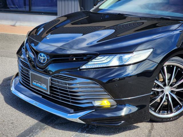 カムリ Ｇ　第三者機関保証１年付き／車検整備付き／モデリスタフルエアロ／ＴＥＩＮ車高調ローダウン／２０インチアルミ／ＢＬＩＴＺ４本出しマフラー／レッドレザー調シートカバー／地デジ／Ｂｌｕｅｔｏｏｔｈ／バックカメラ（7枚目）