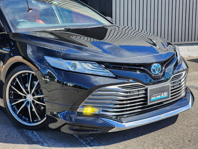 カムリ Ｇ　第三者機関保証１年付き／車検整備付き／モデリスタフルエアロ／ＴＥＩＮ車高調ローダウン／２０インチアルミ／ＢＬＩＴＺ４本出しマフラー／レッドレザー調シートカバー／地デジ／Ｂｌｕｅｔｏｏｔｈ／バックカメラ（32枚目）