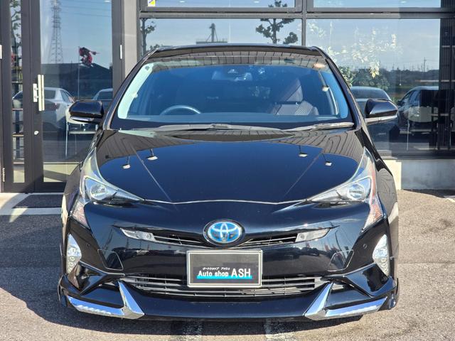 プリウス Sセーフティプラス 禁煙車/全国対応第三者機関保証1年付き/モデリスタタイプエアロ/ローダウン/19インチAW/前後コーナーセンサー/LEDヘッド/Bluetooth/バックカメラ/ETC(4枚目)