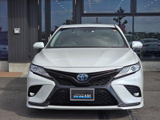 カムリ WS 禁煙/全国対応第三者機関保証1年付き/TRDフルエアロ/TRDアルミ/LEDヘッドライト/ブラックハーフレザーシート/メーカーOPナビ/フルセグ/Bluetooth/前後コーナーセンサー(29枚目)