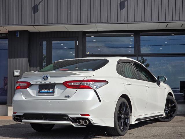 カムリ WS 禁煙/全国対応第三者機関保証1年付き/TRDフルエアロ/TRDアルミ/LEDヘッドライト/ブラックハーフレザーシート/メーカーOPナビ/フルセグ/Bluetooth/前後コーナーセンサー(32枚目)