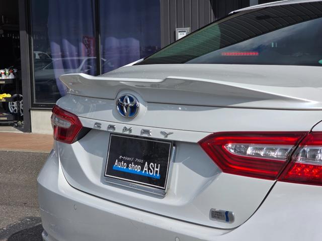 カムリ WS 禁煙/全国対応第三者機関保証1年付き/TRDフルエアロ/TRDアルミ/LEDヘッドライト/ブラックハーフレザーシート/メーカーOPナビ/フルセグ/Bluetooth/前後コーナーセンサー(33枚目)