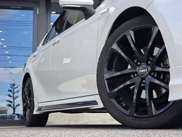 カムリ WS 禁煙/全国対応第三者機関保証1年付き/TRDフルエアロ/TRDアルミ/LEDヘッドライト/ブラックハーフレザーシート/メーカーOPナビ/フルセグ/Bluetooth/前後コーナーセンサー(36枚目)