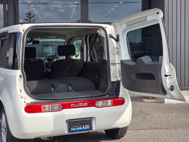 キューブ 15X 禁煙車/車検整備付き/スマートキー/SDナビ/地デジフルセグTV/Bluetoothミュージック/ETC/ベンチシート(15枚目)