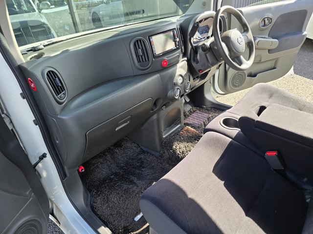 キューブ 15X 禁煙車/車検整備付き/スマートキー/SDナビ/地デジフルセグTV/Bluetoothミュージック/ETC/ベンチシート(16枚目)