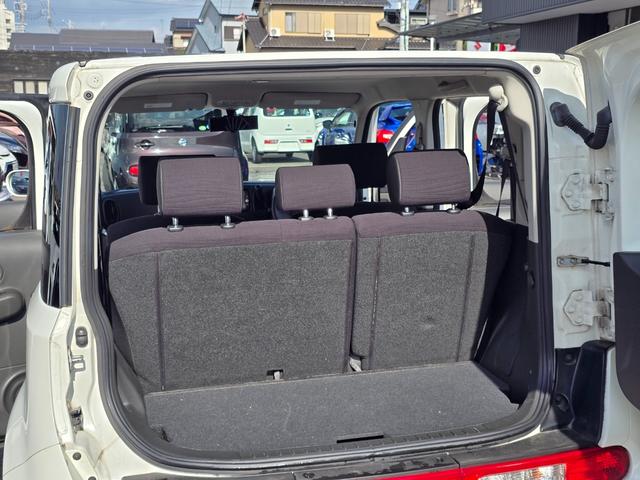 キューブ 15X 禁煙車/車検整備付き/スマートキー/SDナビ/地デジフルセグTV/Bluetoothミュージック/ETC/ベンチシート(55枚目)