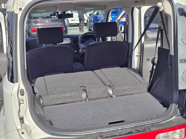 キューブ 15X 禁煙車/車検整備付き/スマートキー/SDナビ/地デジフルセグTV/Bluetoothミュージック/ETC/ベンチシート(56枚目)