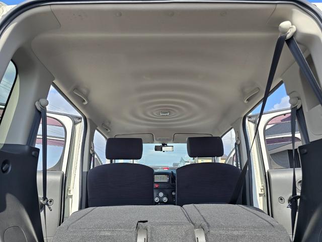 キューブ 15X 禁煙車/車検整備付き/スマートキー/SDナビ/地デジフルセグTV/Bluetoothミュージック/ETC/ベンチシート(59枚目)