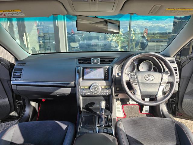 マークX 250G Sパッケージ G’s 全国対応第三者機関1年保証付き/ROWENフルエアロ/柿本改デュアルマフラー/ハーフレザーシート/地デジTV/Bluetoothミュージック/バックカメラ/ETC(4枚目)