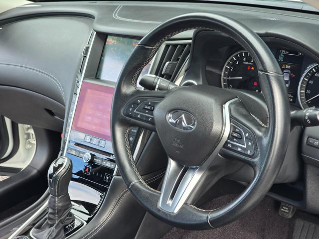 スカイライン ３５０ＧＴ　ハイブリッド　タイプＰ　中期モデル／禁煙車／第三者機関保証１年付き／ＬＥＤヘッドライト／黒本革シート／シートヒーター／全方位モニター／ＢＯＳＥサウンド／前後コーナーセンサー／地デジフルセグ／Ｂｌｕｅｔｏｏｔｈ／ＥＴＣ（46枚目）