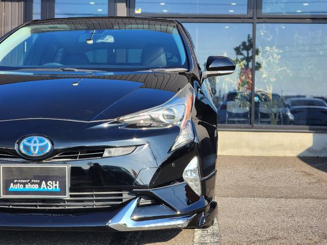 プリウス Ｓ　禁煙車／全国対応１年保証付き／フルエアロ／社外１７インチＡＷ／ヘッドアップディスプレイ／ＳＤナビ／地デジＴＶ／Ｂｌｕｅｔｏｏｔｈ／バックカメラ／衝突被害軽減ブレーキ／コーナーセンサー（32枚目）