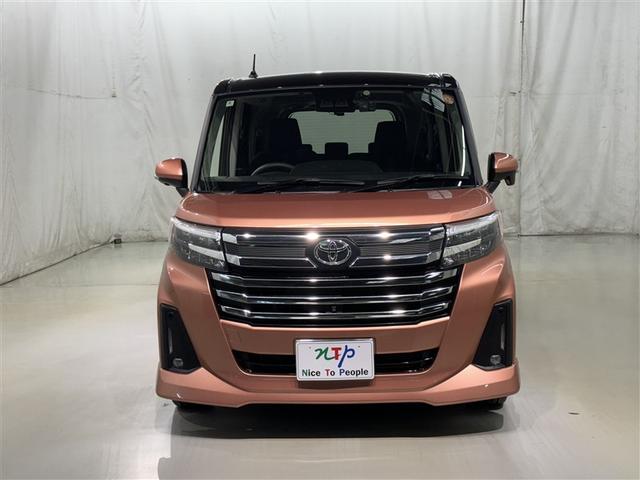 ルーミー カスタムG 衝突被害軽減システム メモリーナビ ワンセグ バックカメラ ETC ドラレコ CD ミュージックプレイヤー接続可 オートクルーズコントロール LEDヘッドランプ 両側電動スライド スマートキー(3枚目)