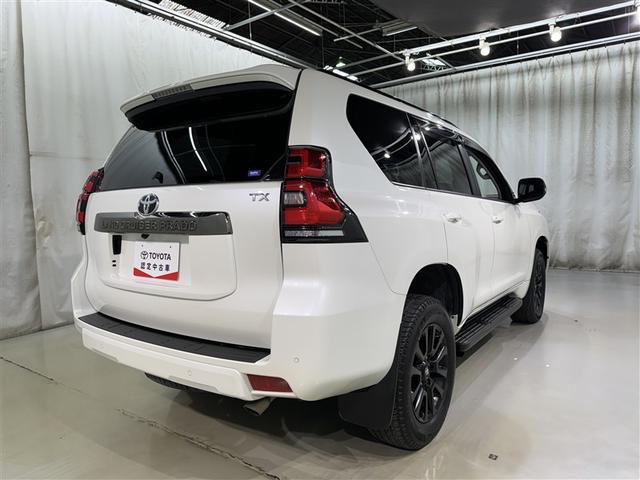 ランドクルーザープラド TX Lパッケージ・ブラックエディション 衝突被害軽減システム メモリーナビ フルセグ バックカメラ ETC ドラレコ CD ミュージックプレイヤー接続可 革シート 電動シート オートクルーズコントロール LEDヘッドランプ 3列シート(6枚目)