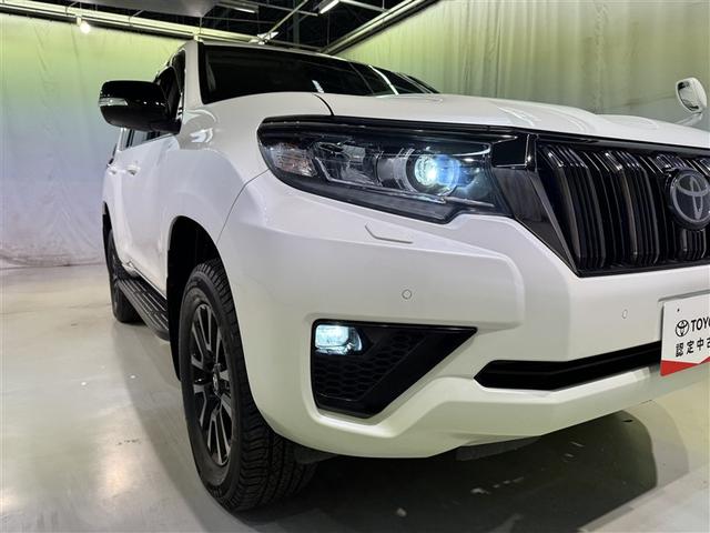 ランドクルーザープラド TX Lパッケージ・ブラックエディション 衝突被害軽減システム メモリーナビ フルセグ バックカメラ ETC ドラレコ CD ミュージックプレイヤー接続可 革シート 電動シート オートクルーズコントロール LEDヘッドランプ 3列シート(7枚目)