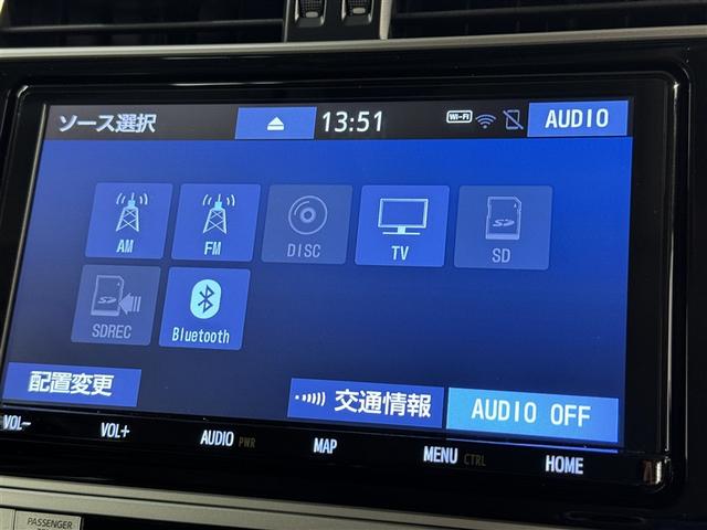 ランドクルーザープラド TX Lパッケージ・ブラックエディション 衝突被害軽減システム メモリーナビ フルセグ バックカメラ ETC ドラレコ CD ミュージックプレイヤー接続可 革シート 電動シート オートクルーズコントロール LEDヘッドランプ 3列シート(11枚目)