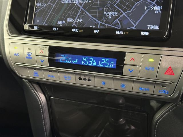 ランドクルーザープラド TX Lパッケージ・ブラックエディション 衝突被害軽減システム メモリーナビ フルセグ バックカメラ ETC ドラレコ CD ミュージックプレイヤー接続可 革シート 電動シート オートクルーズコントロール LEDヘッドランプ 3列シート(15枚目)