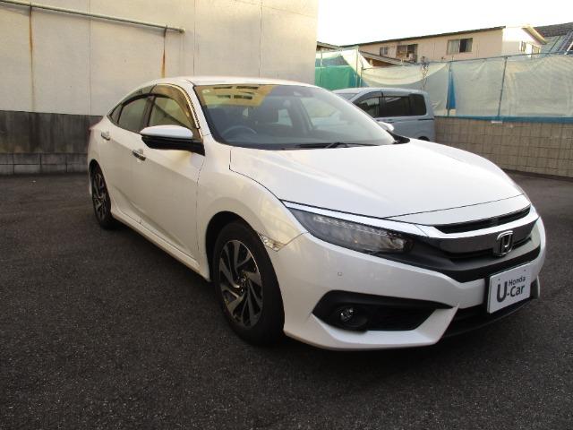 シビック セダン　メモリーナビ　フルセグ　ＥＴＣ　シートヒーター（3枚目）