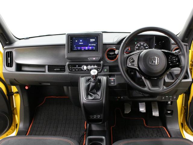 Ｎ－ＯＮＥ ＲＳ　６速マニュアル　２トーンカラー　ディスプレイオーディオ　バックカメラ　ドラレコ　ＥＴＣ　禁煙車　ホンダセンシング　電子制御パーキングブレーキ　ＬＥＤヘッド　シートヒーター　純正１５インチアルミ（5枚目）