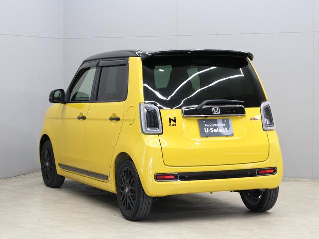 N-ONE RS 6速マニュアル 2トーン 純正ナビ バックカメラ ETC ホンダセンシング シートヒーター 純正15インチアルミ LEDヘッドライト 大型リアスポイラー 電子パーキング オートブレーキホールド(26枚目)