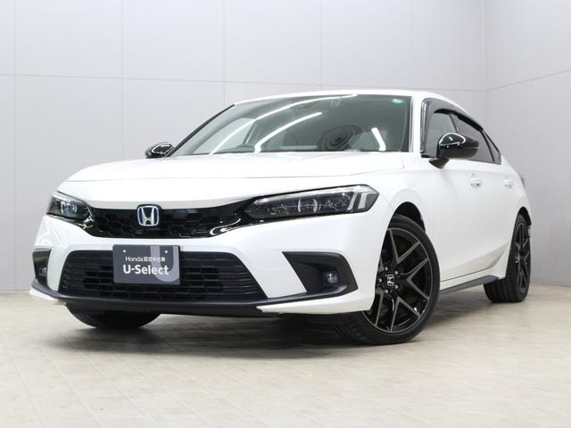 シビック e:HEV 純正9型コネクトナビ バックカメラ ドラレコ前後 渋滞追従機能 パワーシート シートヒーター BOSEプレミアムサウンド LEDヘッドライト フルオートエアコン 純正18インチアルミ ETC(23枚目)