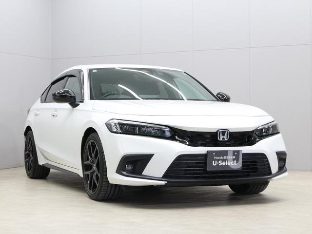 シビック e:HEV 純正9型コネクトナビ バックカメラ ドラレコ前後 渋滞追従機能 パワーシート シートヒーター BOSEプレミアムサウンド LEDヘッドライト フルオートエアコン 純正18インチアルミ ETC(25枚目)