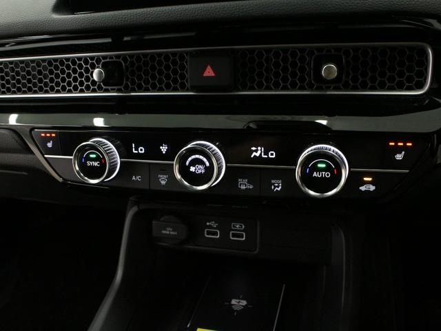 シビック e:HEV 純正9型コネクトナビ バックカメラ ドラレコ前後 渋滞追従機能 パワーシート シートヒーター BOSEプレミアムサウンド LEDヘッドライト フルオートエアコン 純正18インチアルミ ETC(67枚目)