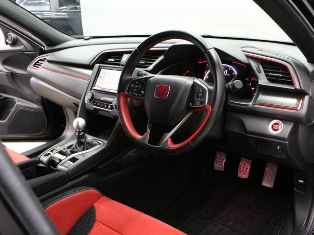 シビック タイプR トリプルマフラー Bremboキャリパー 大型リアスポイラー メモリーナビ バックカメラ ドラレコ ETC LEDヘッドライト 純正20インチアルミ スマートキー クルーズコントロール 禁煙車(37枚目)