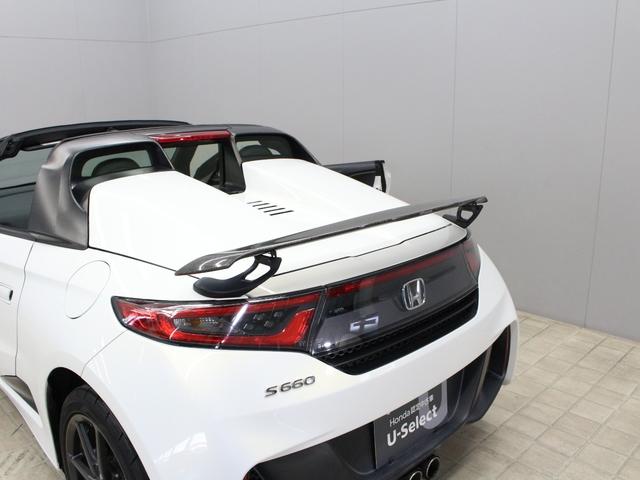 S660 α 無限リアウィング モデューロ15インチアルミ HKSマフラー 6速マニュアル センターディスプレイ クルーズコントロール バックカメラ LEDヘッドライト スポーツペダル スマートキー ETC 禁煙車(6枚目)