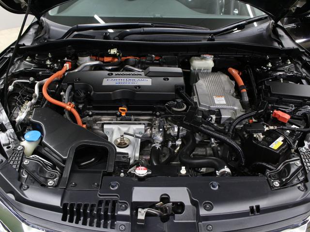 アコードハイブリッド EX サンルーフ 黒革シート 純正メモリーナビ バックカメラ ETC シートヒーター パワーシート 電動リヤサンシェード 電子制御パーキング ブレーキホールド LEDヘッドライト 純正18インチアルミ(76枚目)