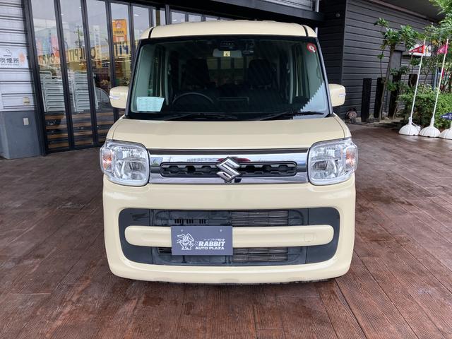 スペーシア ハイブリッドX フルセグナビ ETC バックカメラ ドライブレコーダー シートヒーター AUTOライト 衝突被害軽減システム bluetooth プッシュスターター サンシェード 障害物センサー サイドバイザー(3枚目)