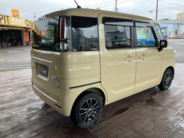 スペーシア ハイブリッドX フルセグナビ ETC バックカメラ ドライブレコーダー シートヒーター AUTOライト 衝突被害軽減システム bluetooth プッシュスターター サンシェード 障害物センサー サイドバイザー(6枚目)