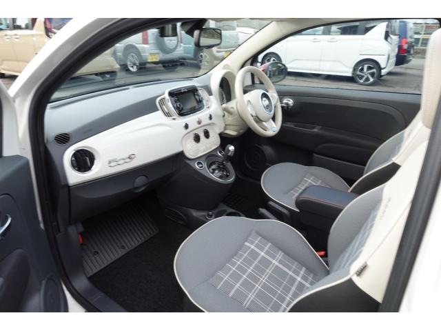 FIAT 500C IVORY TOP