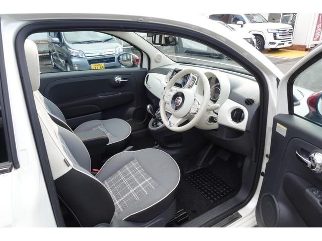 FIAT 500C IVORY TOP