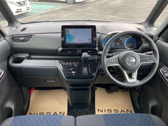 ルークス 660 ハイウェイスターGターボ 純正ディーラーナビ アラウンドビューモニター 助手席側オートスライドドア ンテリキ- LEDヘッドランプ ETC アルミホイール ABS(12枚目)