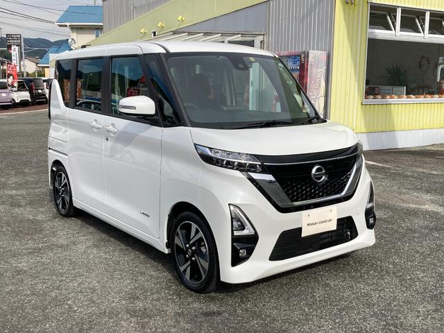 ルークス 660 ハイウェイスターGターボ 純正ディーラーナビ アラウンドビューモニター 助手席側オートスライドドア ンテリキ- LEDヘッドランプ ETC アルミホイール ABS(42枚目)