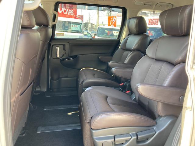 エルグランド 250ハイウェイスターS 純正ナビゲーション アラウンドビューモニター ETC 両側パワ-スライドドア クルコン インテリキー LEDヘッドランプ サイドカーテンエアバック 盗難防止 オートエアコン ニスモスポーツマフラー(38枚目)