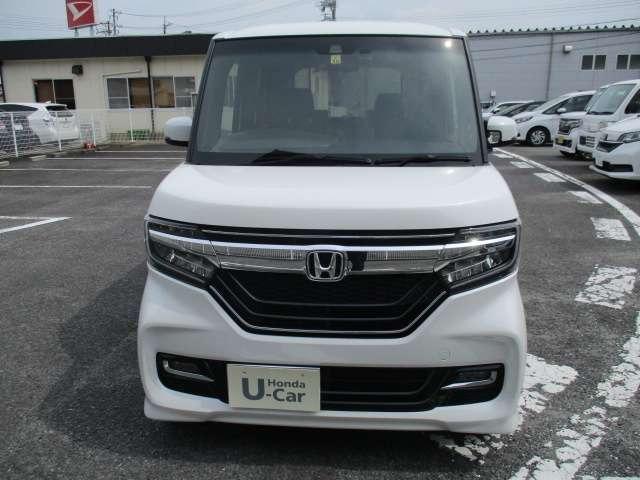 Ｎ－ＢＯＸカスタム Ｇ・Ｌホンダセンシング　走行無制限１年間保証付き　純正ナビ　フルセグＴＶ　バックカメラ　ＥＴＣ　両側パワースライドドア　スマートキー　アイドリングストップ　ワンオーナー車　禁煙車（2枚目）