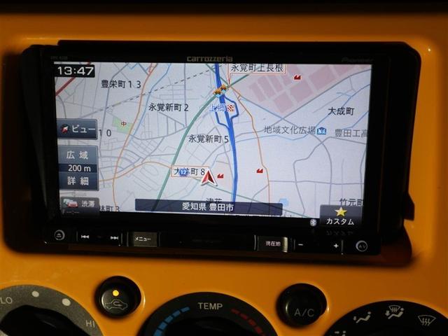 FJクルーザー カラーパッケージ ワイヤレスキー バックモニター エアコン 地デジ 盗難防止システム 横滑り防止 助手席エアバッグ メモリーナビ カーテンエアバック パワーウィンドウ ABS ETC車載器 パートタイム4WD パワステ(22枚目)