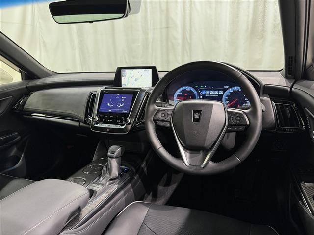 クラウンハイブリッド RSアドバンス メモリーナビ CD DVD再生 ミュージックプレイヤー接続可 盗難防止システム 衝突被害軽減システム サンルーフ バックカメラ 革シート パワーシート(8枚目)