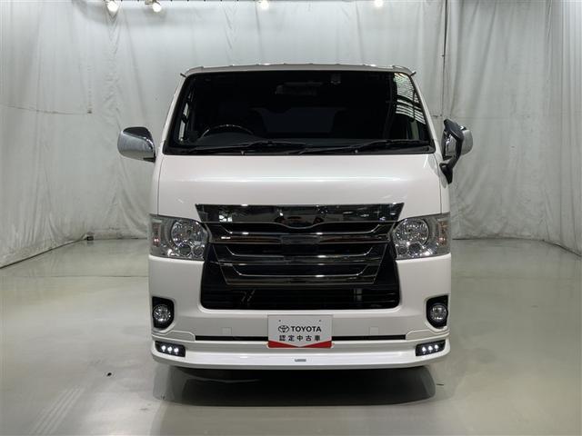 ハイエースバン スーパーＧＬ　ダークプライムＩＩ　メモリーナビ　ＣＤ　ミュージックプレイヤー接続可　ドライブレコーダー　１００Ｖ電源　衝突被害軽減システム　盗難防止システム（2枚目）