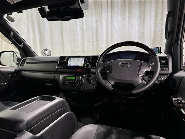 ハイエースバン スーパーＧＬ　ダークプライムＩＩ　メモリーナビ　ＣＤ　ミュージックプレイヤー接続可　ドライブレコーダー　１００Ｖ電源　衝突被害軽減システム　盗難防止システム（7枚目）