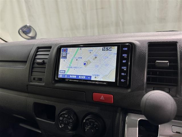 ハイエースバン DX メモリーナビ ミュージックプレイヤー接続可 CD DVD再生 TVフルセグ(9枚目)