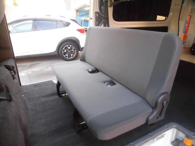 NV350キャラバンバン ロングDX 点検記録簿付 社外ナビ フルセグ Bluetooth バックカメラ ETC キーレスキー スペアキー 衝突軽減ブレーキ ドライブレコーダー付 純正フロアマット プライバシーガラス(39枚目)